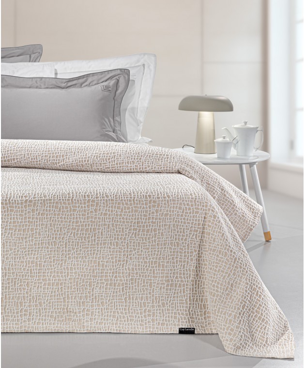 Κουβέρτα Luna Natural 260Χ250 Κουβέρτες Βαμβακερές King Size
