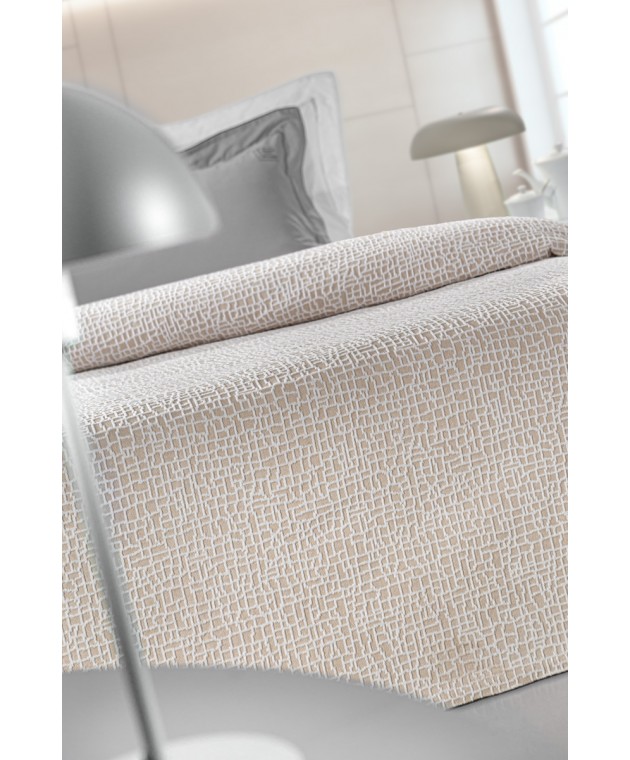 Κουβέρτα Luna Natural 260Χ250 Κουβέρτες Βαμβακερές King Size