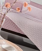 Σετ 4τμχ Σεντόνια Sandy Old Pink 240Χ265 Σεντόνια Υπέρδιπλα