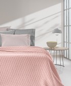 Κουβέρτα Eternity Misty Rose 260Χ240 Κουβέρτες Πικέ King Size