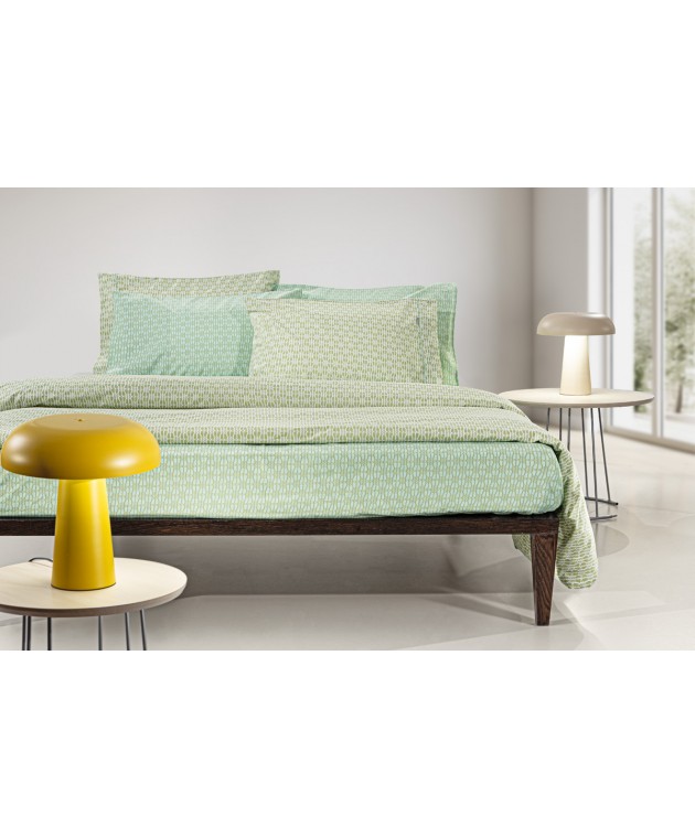 Σετ 4τμχ Σεντόνια Sandy Aloe με Λάστιχο 170x200+32 Σεντόνια Υπέρδιπλα