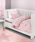 Σετ 3τμχ Βρεφικά Σεντόνια Starland Pink 115Χ170 Βρεφικά Σετ Σεντόνια