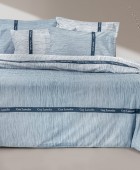 Σετ 4τμχ Σεντόνια Avene Denim με Λάστιχο 170x200+32 Σεντόνια Υπέρδιπλα