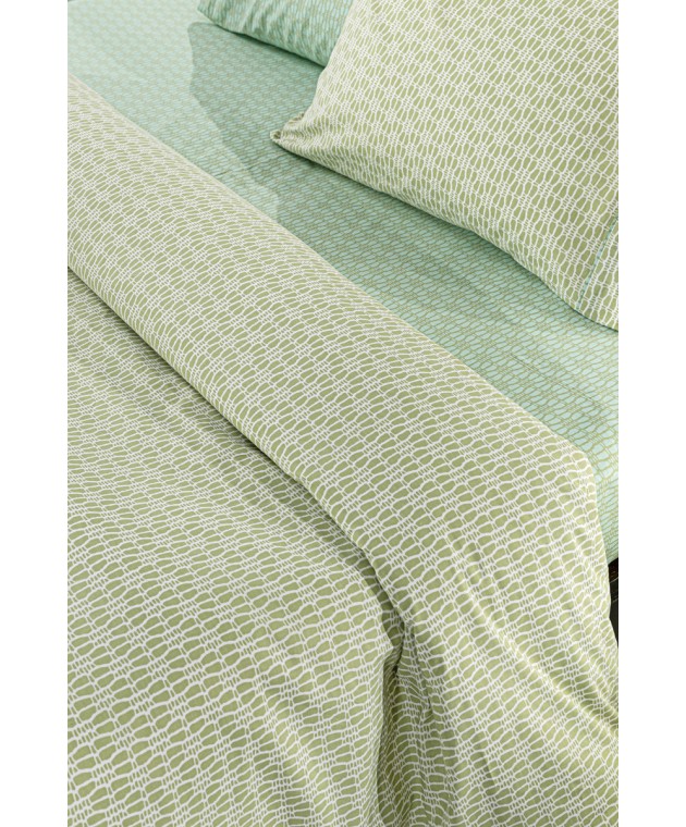 Σετ 4τμχ Σεντόνια Sandy Aloe 240Χ265 Σεντόνια Υπέρδιπλα