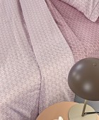 Σετ 4τμχ Σεντόνια Sandy Old Pink 270Χ265 Σεντόνια Υπέρδιπλα