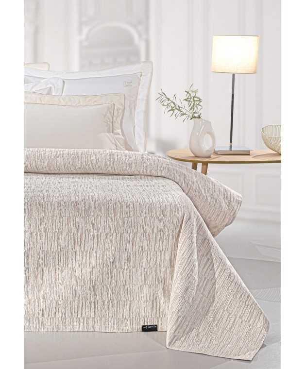 Κουβέρτα Diana Natural 260Χ250 Κουβέρτες Βαμβακερές King Size