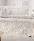 Κουβέρτα Diana Natural 260Χ250 Κουβέρτες Βαμβακερές King Size