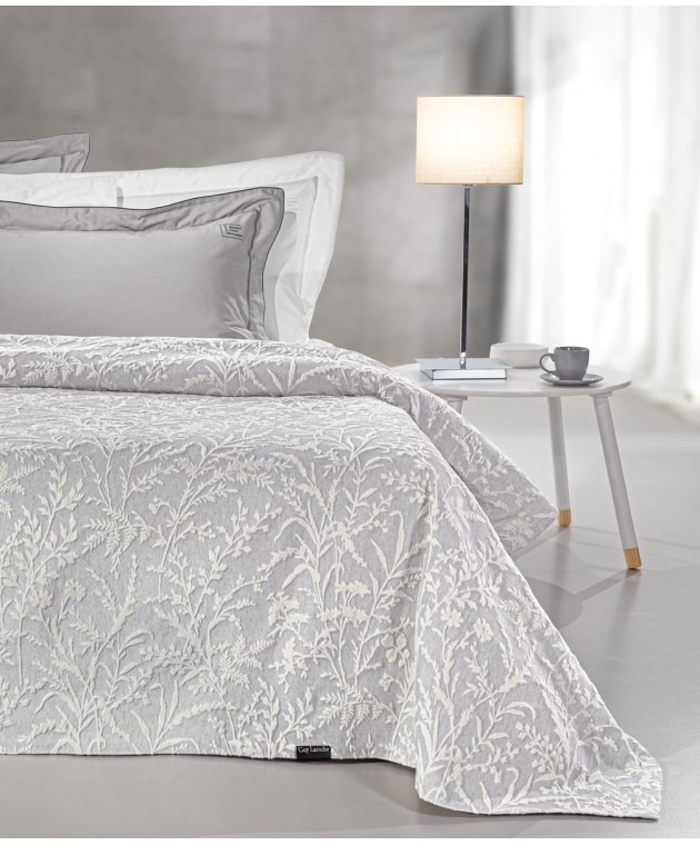 Κουβέρτα Bouquet Smoke 260Χ250 Κουβέρτες Βαμβακερές King Size