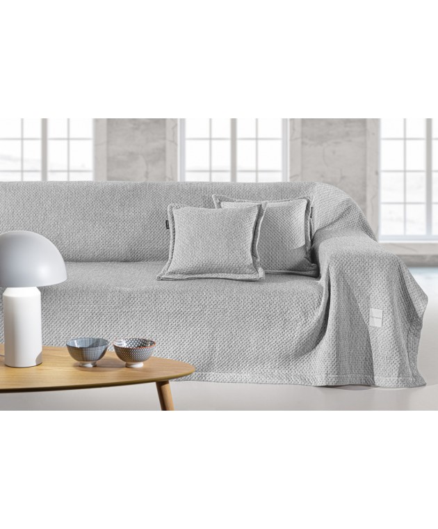 ΡΙΧΤΑΡΙ COOLING SILVER 170X150 + ΜΑ. 40X40+3 Πολυθρόνας