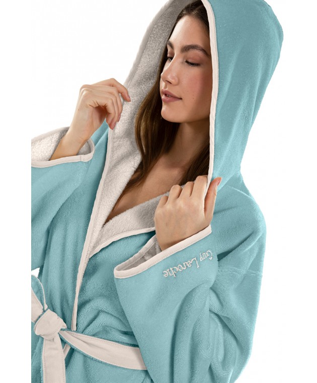 Μπουρνούζι New Comfy Ocean με κουκούλα Medium Μπουρνούζια