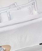 Κουβέρτα Diana White 260Χ250 Κουβέρτες Βαμβακερές King Size