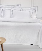 Κουβέρτα Diana White 260Χ250 Κουβέρτες Βαμβακερές King Size