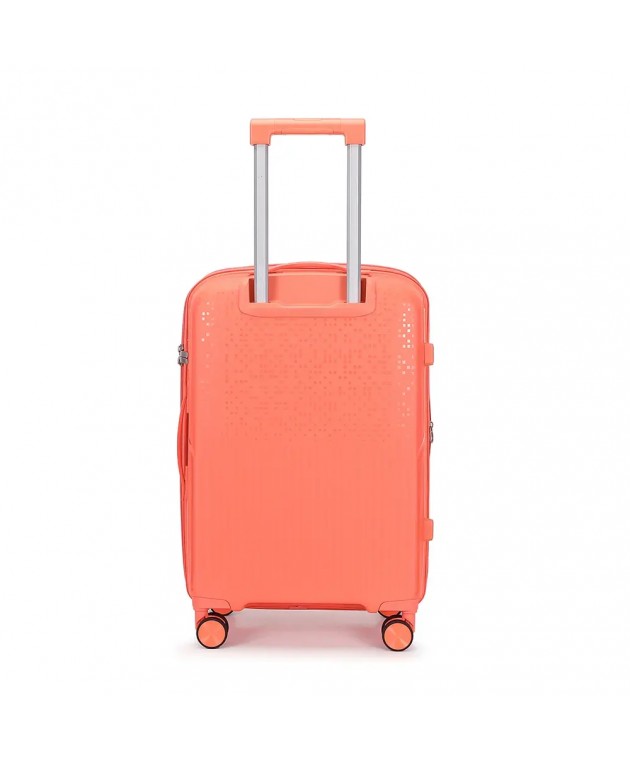 Βαλίτσα Μεγάλη Με Προέκταση AMBER 75cm Peachy Red AM1017 Μεγάλες