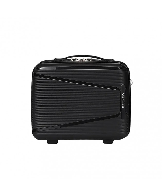 Beauty Case AMBER Mαύρο AM1018 Beauty Case
