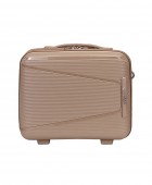 Beauty Case AMBER Mόκα AM1018 Beauty Case