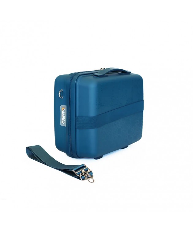 Beauty Case AMBER Μπλε AM1017 Beauty Case