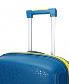 Βαλίτσα Καμπίνας Με Προέκταση AMBER (55x38x20-25cm) Μπλε AM1017 Καμπίνας