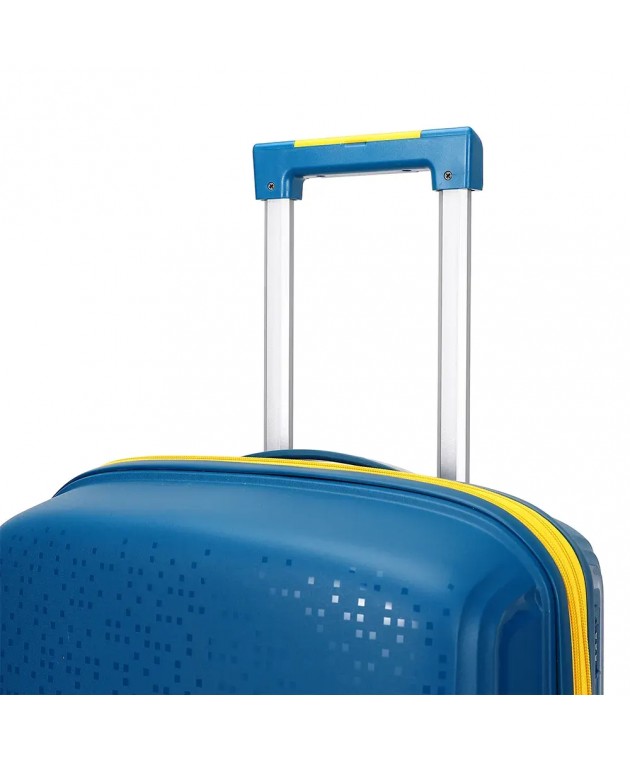 Βαλίτσα Καμπίνας Με Προέκταση AMBER (55x38x20-25cm) Μπλε AM1017 Καμπίνας