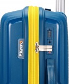 Βαλίτσα Καμπίνας Με Προέκταση AMBER (55x38x20-25cm) Μπλε AM1017 Καμπίνας