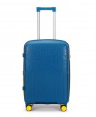 Βαλίτσα Καμπίνας Με Προέκταση AMBER (55x38x20-25cm) Μπλε AM1017 Καμπίνας