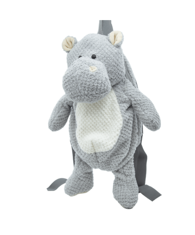 Λούτρινο Σακίδιο Πλάτης Hippo 42cm - CUTE Λούτρινα