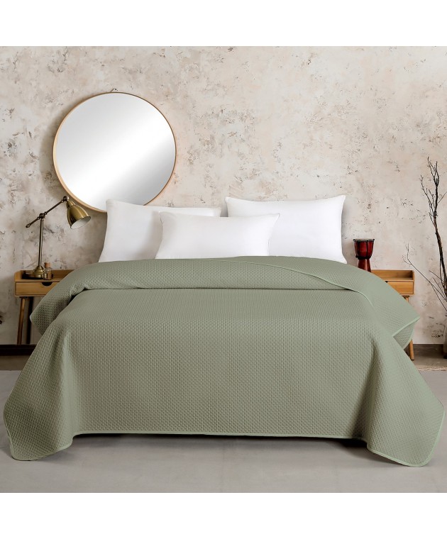 ΚΟΥΒΕΡΛΙ ΥΠΕΡΔΙΠΛΟ ZARA SAGE (220Χ240) Κουβερλί Υπέρδιπλα