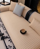 ΜΠΡΑΤΣΟ ΚΑΝΑΠΕ SOLEIL BEIGE (90X90) Ανωστρώματα Καναπέ