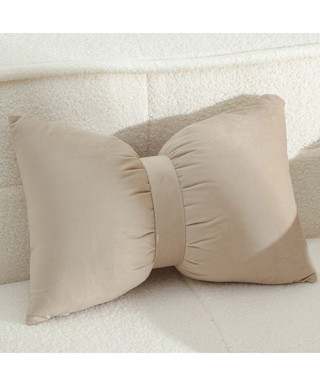 ΔΙΑΚΟΣΜΗΤΙΚΟ ΜΑΞΙΛΑΡΙ BOW BEIGE (50Χ35) Διακοσμητικά Μαξιλάρια