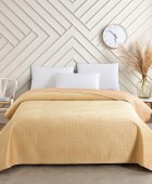 ΚΟΥΒΕΡΛΙ ΥΠΕΡΔΙΠΛΟ OMNIA BEIGE (220Χ240) Κουβερλί Υπέρδιπλα