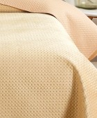 ΚΟΥΒΕΡΛΙ KING SIZE OMNIA BEIGE (260Χ240) Κουβερλί King Size