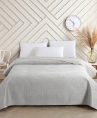 ΚΟΥΒΕΡΛΙ KING SIZE OMNIA GREY (260Χ240) Κουβερλί King Size