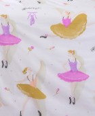 ΣΕΤ ΠΑΠΛΩΜΑΤΟΘΗΚΗ (2 ΤΕΜ.) ΜΟΝΗ DANCER KIDS LINE (165X245) Παιδικές Παπλωματοθήκες