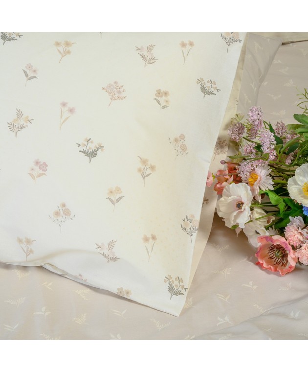 ΣΕΤ ΣΕΝΤΟΝΙΑ ΥΠΕΡΔΙΠΛΑ (Λ) SPRING BEIGE ULTRA LINE (160Χ200+32) Σεντόνια Υπέρδιπλα