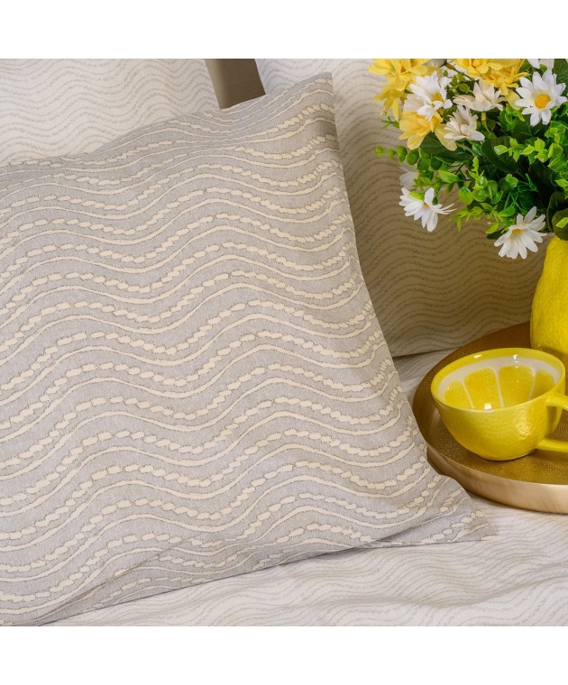 ΣΕΤ ΣΕΝΤΟΝΙΑ ΥΠΕΡΔΙΠΛΑ (Λ) MAVERICK LIGHT GREY ULTRA LINE (160Χ200+32)