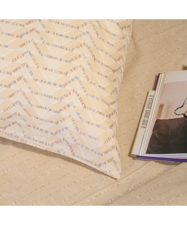 ΣΕΤ ΣΕΝΤΟΝΙΑ KING SIZE (Λ) PARIS OCHRE ULTRA LINE (180Χ200+32) Σεντόνια King Size