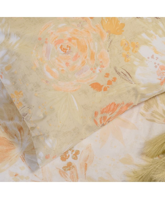ΣΕΤ ΣΕΝΤΟΝΙΑ ΜΟΝΑ ANABELLE BEIGE CASUAL LINE (170X270) Σεντόνια Μονά