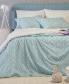 ΣΕΤ ΣΕΝΤΟΝΙΑ ΥΠΕΡΔΙΠΛΑ RIVER AQUA CASUAL LINE (235X270) Σεντόνια Υπέρδιπλα