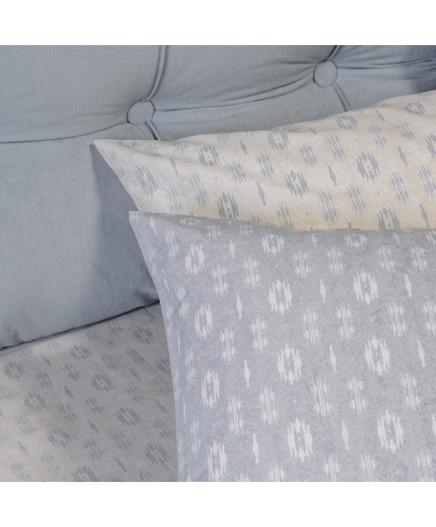 ΣΕΤ ΣΕΝΤΟΝΙΑ ΥΠΕΡΔΙΠΛΑ (Λ) RIVER LIGHT GREY CASUAL LINE (160Χ200+32) Σεντόνια Υπέρδιπλα
