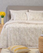 ΣΕΤ ΣΕΝΤΟΝΙΑ ΥΠΕΡΔΙΠΛΑ (Λ) REA BEIGE CASUAL LINE (160Χ200+32)