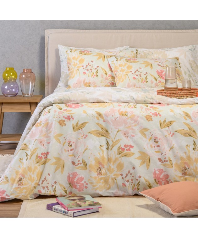 ΣΕΤ ΣΕΝΤΟΝΙΑ KING SIZE (Λ) ANABELLE AQUA CASUAL LINE (180Χ200+32) Σεντόνια King Size