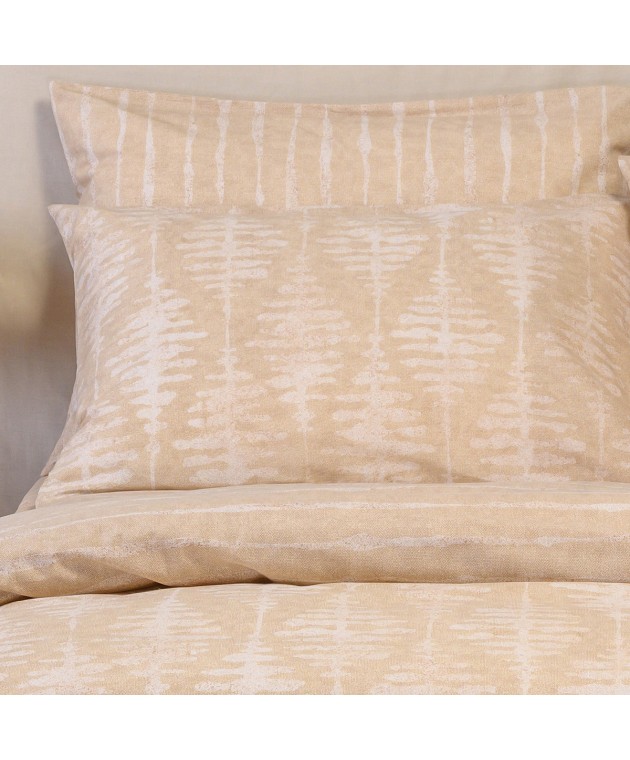 ΣΕΤ ΜΑΞΙΛΑΡΟΘΗΚΕΣ (Π) KAI BEIGE CASUAL LINE (50X70) Μαξιλαροθήκες Εμπριμέ