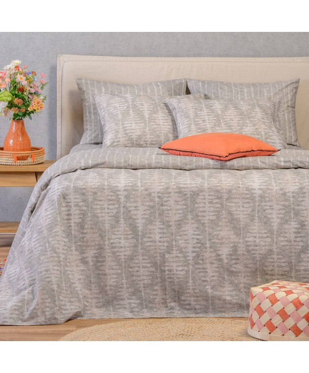 ΠΑΠΛΩΜΑΤΟΘΗΚΗ ΥΠΕΡΔΙΠΛΗ KAI GREY CASUAL LINE (225X245) Παπλωματοθήκες Υπέρδιπλες