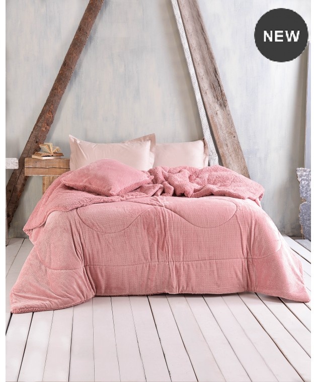 Κουβερτοπάπλωμα Υ/Δ (220Χ240) ALVARO PINK, RYTHMOS HOME  Κουβερτοπαπλώματα  Υπέρδιπλα