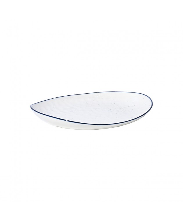 ESTIA ΠΙΑΤΟ ΦΡΟΥΤΟΥ PEBBLES ΠΟΡΣΕΛΑΝΙΝΟ 22cm Πιάτα Φρούτου