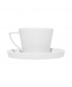 ESTIA ΦΛΥΤΖΑΝΙ ΚΑΦΕ KYRA 220ml ΛΕΥΚΟ ΜΕ ΠΙΑΤΑΚΙ Φλυτζάνια