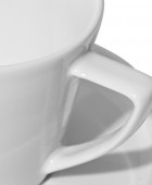 ESTIA ΦΛΥΤΖΑΝΙ ΚΑΦΕ KYRA 220ml ΛΕΥΚΟ ΜΕ ΠΙΑΤΑΚΙ Φλυτζάνια