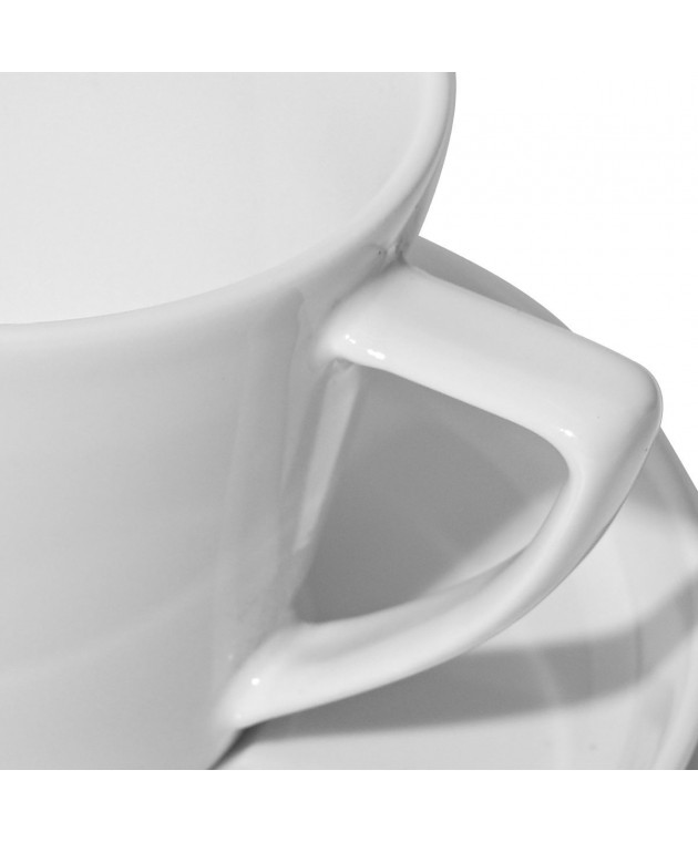 ESTIA ΦΛΥΤΖΑΝΙ ΚΑΦΕ KYRA 220ml ΛΕΥΚΟ ΜΕ ΠΙΑΤΑΚΙ Φλυτζάνια