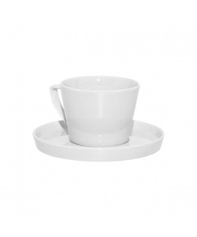 ESTIA ΦΛΥΤΖΑΝΙ ΚΑΦΕ KYRA 220ml ΛΕΥΚΟ ΜΕ ΠΙΑΤΑΚΙ Φλυτζάνια