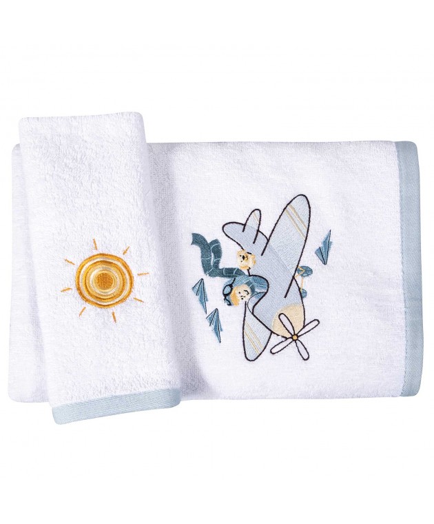 GREENWICH POLO CLUB ΣΕΤ ΠΕΤΣΕΤΕΣ BABY ESSENTIAL 8866 BLUE Βρεφικές Πετσέτες