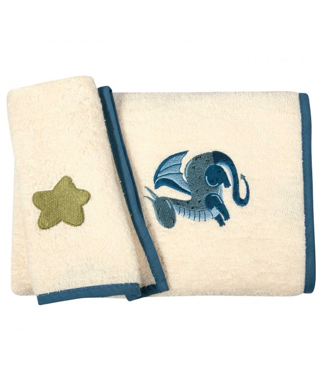 GREENWICH POLO CLUB ΣΕΤ ΠΕΤΣΕΤΕΣ BABY ESSENTIAL 8863 BEIGE, BLUE Βρεφικές Πετσέτες